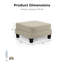 Luka Square Chenille Storage Ottoman-1174773254