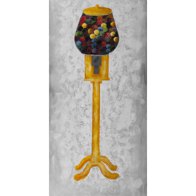 Yellow gum dispenser - 15.75"x31.50" Desk mat