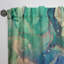 Abstract Semi-Sheer Thermal Rod Pocket Single Curtain Panel-71798780