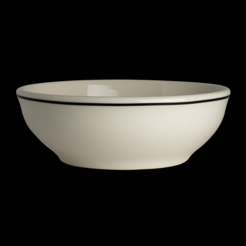 Nappy Bowl Black Line