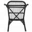 Ensemble de 2 chaises de patio en osier pour l'extérieur-1531199268