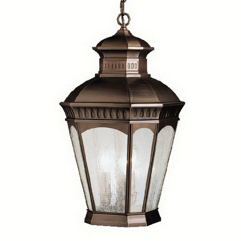 Lanterne suspendue d’extérieur 3 lumières Brackett