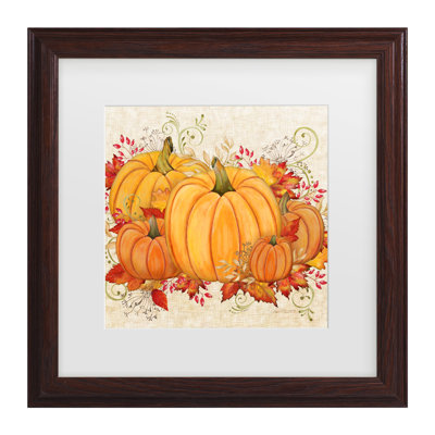 «Fall Pumpkins», art encadré par Jean Plout