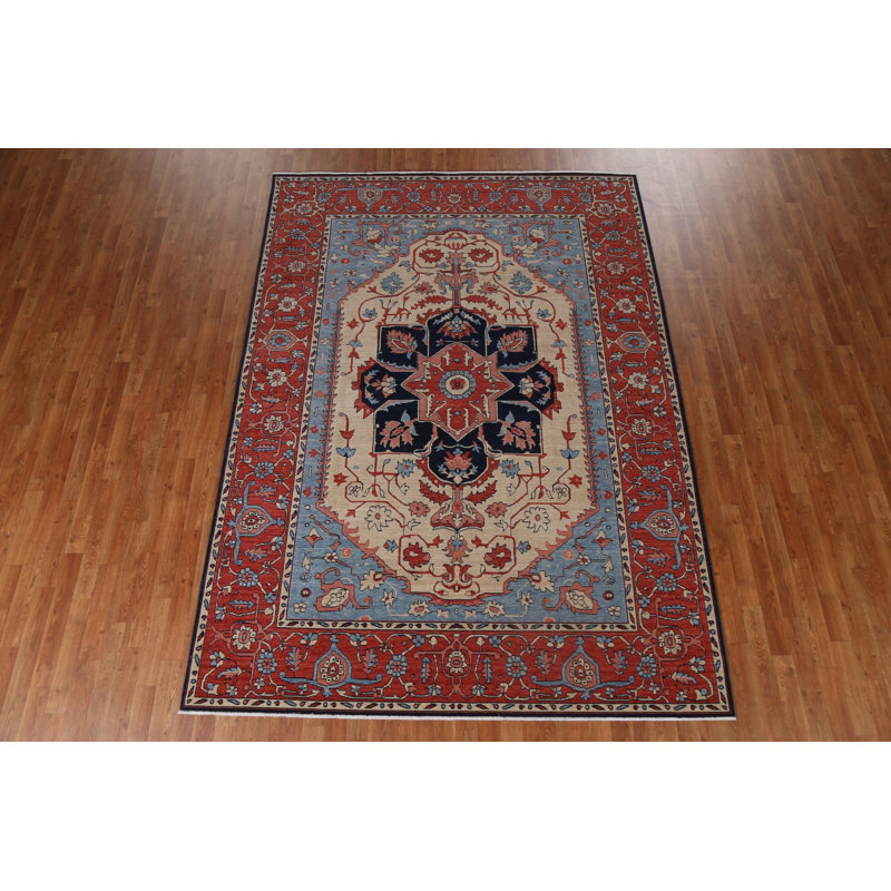 One-of-a-Kind 7'0" X 9'9" Wool Area Rug in Beige