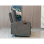 2 Seater Cotton Blend Reclining Loveseat-1125894737