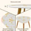 Ensemble de 2 tables basses gigognes Triangle