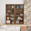 Bibliothèque en bois - Tablette de rangement pour salon, bureau, chambre à coucher, bibliothèque-486658864-486658869