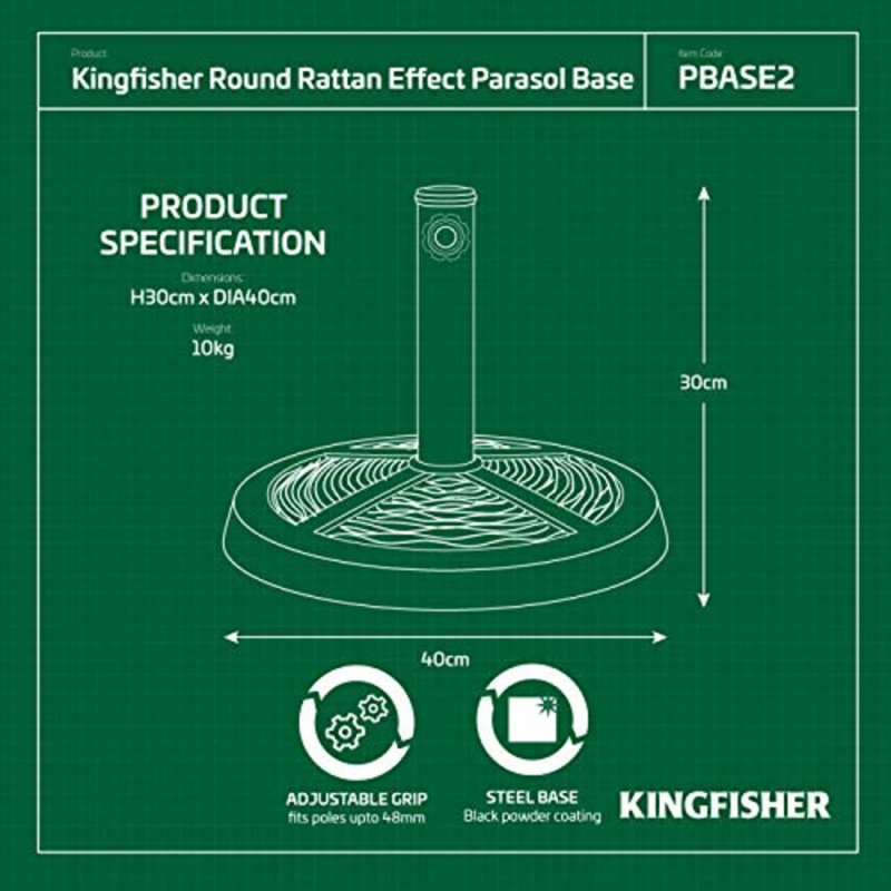 Rosenthal 10 kg Resin Umbrella Base