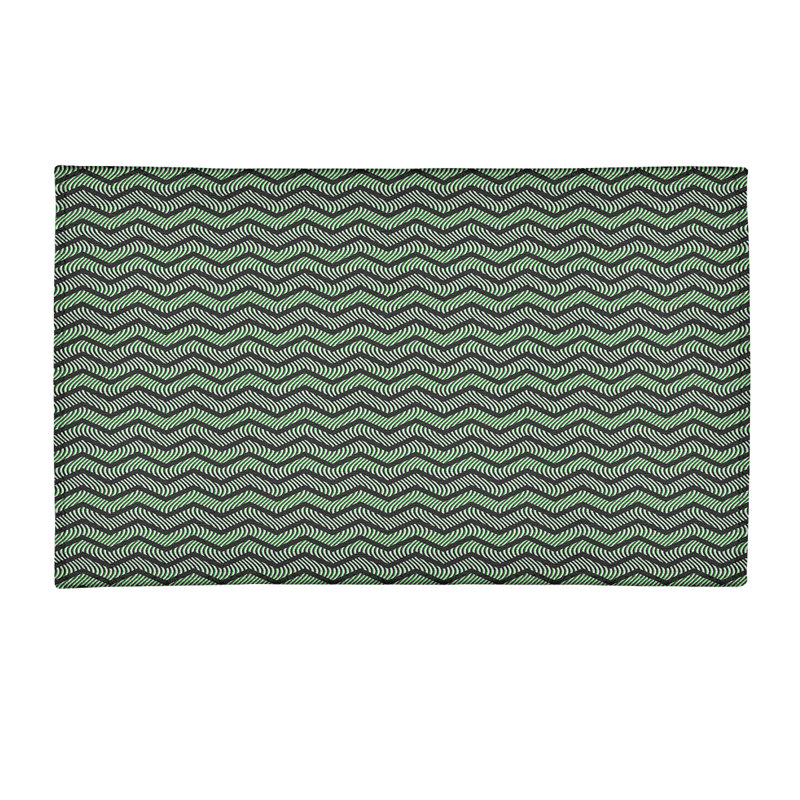 Chenille Chevron Indoor Rug, Rectangle 2' x 3'
