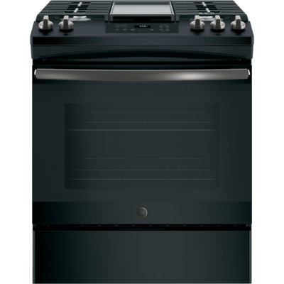 30" 5.3 cu ft. Slide-in Gas Range with Griddle