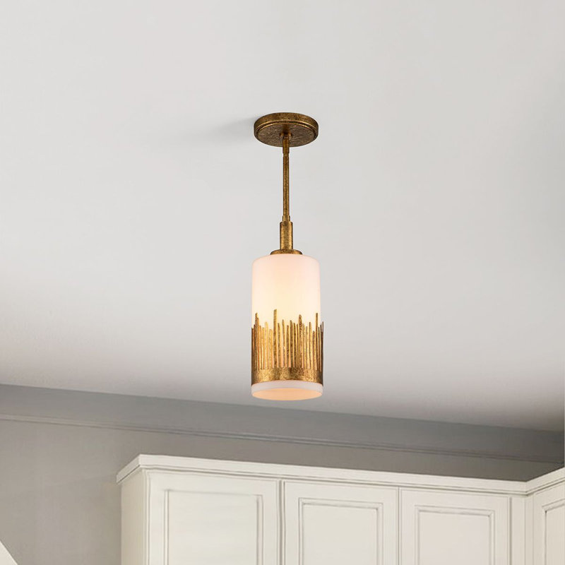Sawgrass 1 - Light Single Cylinder Pendant, Matte Black