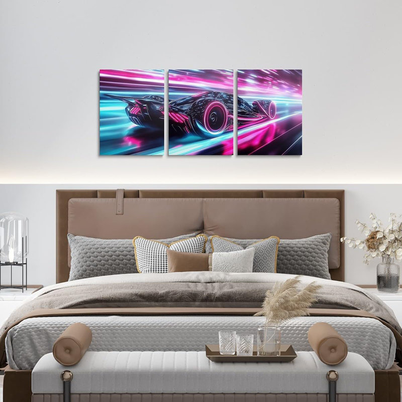 3 Piece Wrapped Canvas Print