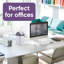 Mini-poubelle de bureau avec couvercle pivotant Superio-123539099