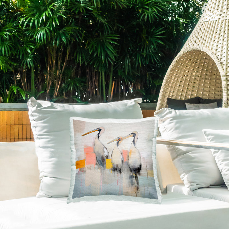 Coussin Pelican Trio par Irena Orlov