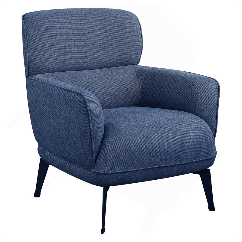 Joshual CAL117 Compliant 30.50'' Wide Armchair, Blue Duplicate