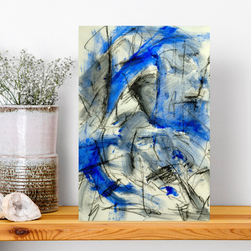 Contemporary Art Abstract Contemporary Wall Art by Michael Cross - Wrapped Canvas Print, 45.72 cm H x 30.48 cm W