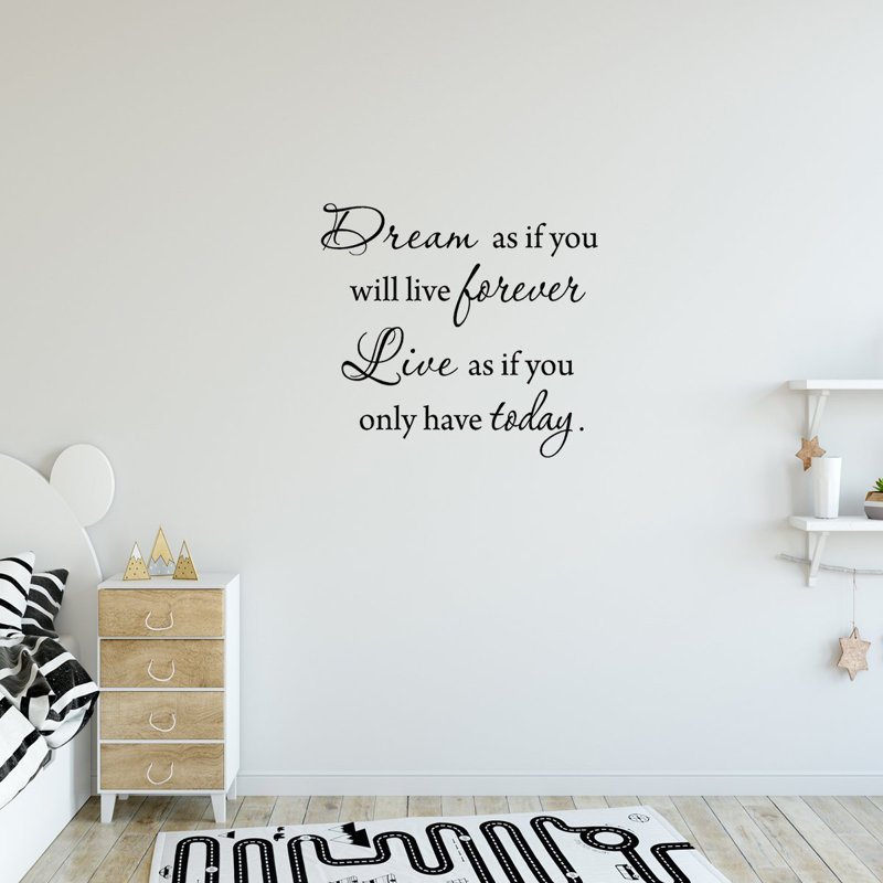 Décalcomanie murale en vinyle, 18 po x 20 po