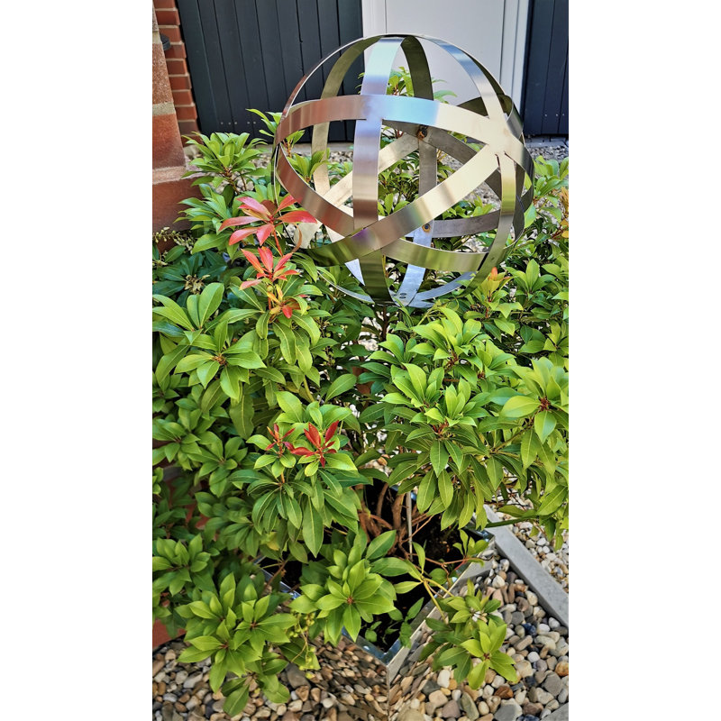 Celedonia Stainless Steel Garden Art, 1, 90cm H x 10cm W x 10cm D