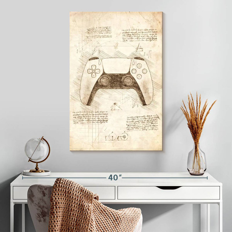 Keiraleigh PlayStation 5 Controller, 30" H x 20" W