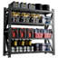 Étagère de rangement robuste en acier à 4 niveaux, étagère de garage industrielle à charge totale 5000LBS-129860158