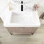 Meuble-lavabo autoportant de 30 po avec lavabo intégré rectangulaire sans robinet-313057244