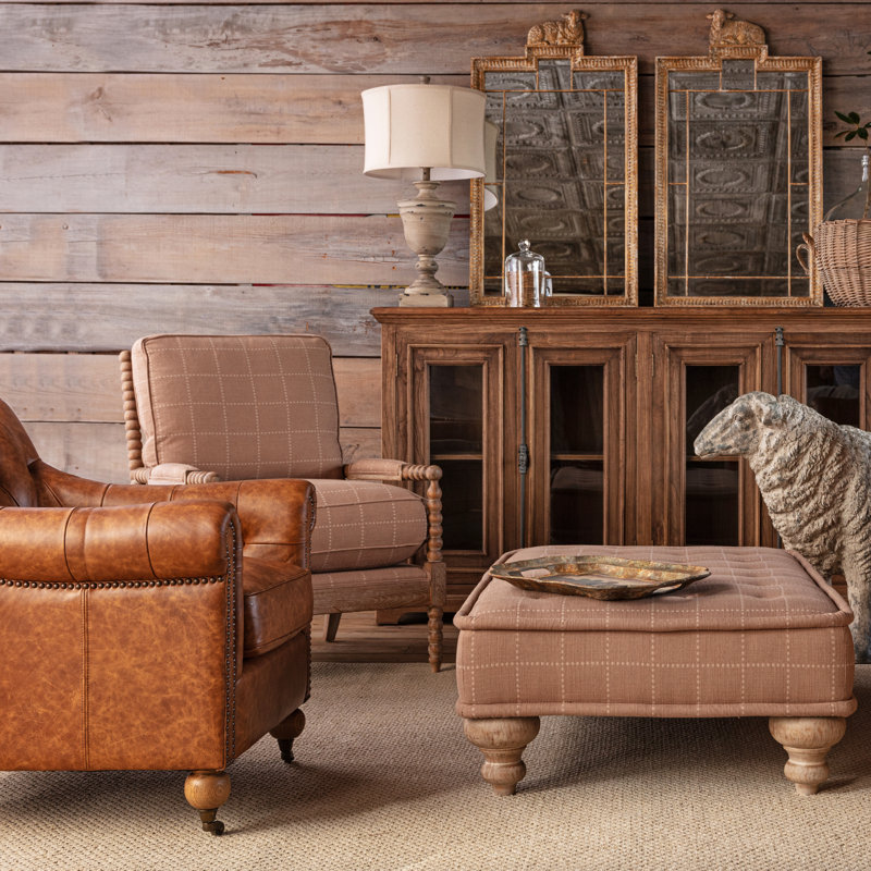 Grand Oaks Leon Leather Arm Chair