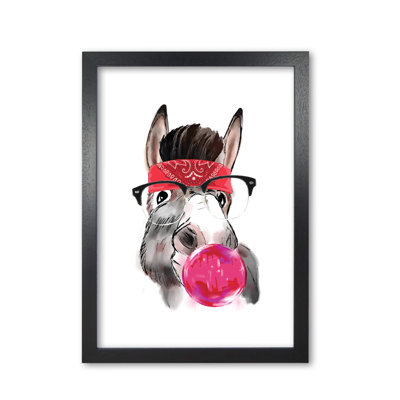 Gangster Donkey - Rectangle Print