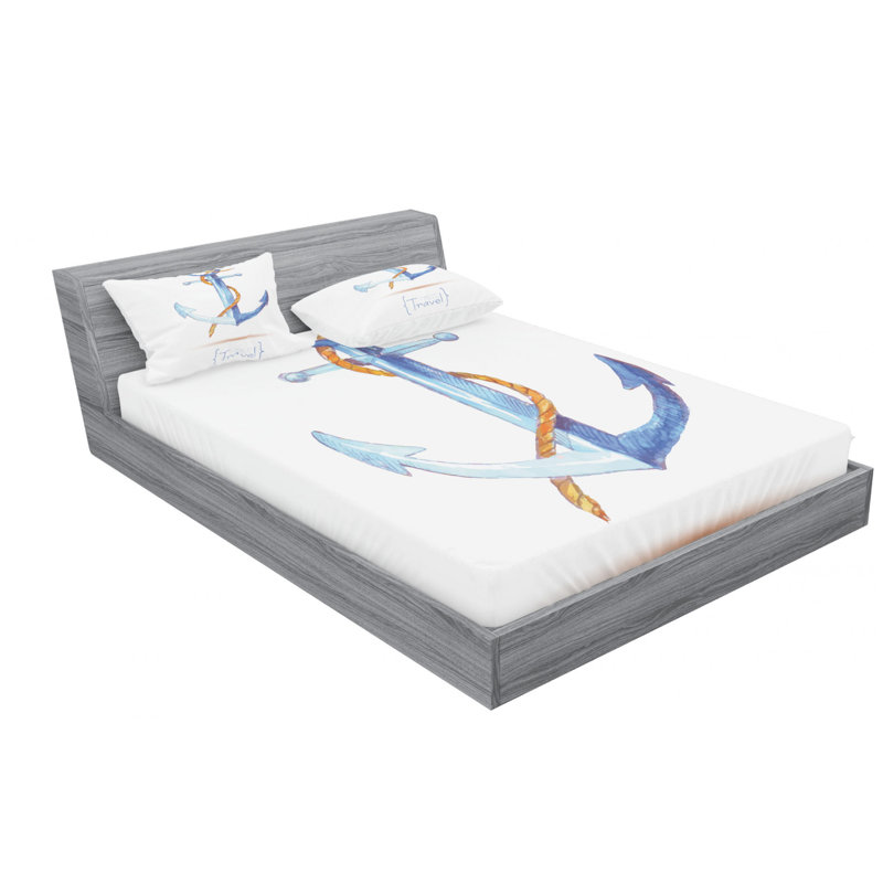 Microfiber Sheet Set, Full Sheet Set with Fitted Sheet