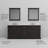 Dukes 80"  Double Vanity, Square Sinks And 30" Mirrors W/ Faucets-731382010-787786596