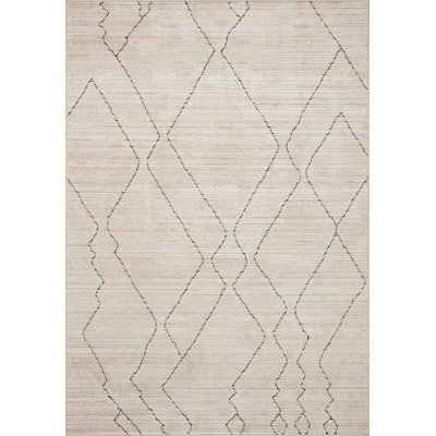 Loloi Darby Sand / Charcoal Area Rug