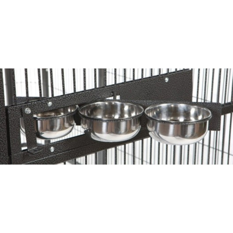 Large Walk in Aviary Black, 79" H x 86" W x 62" D, Black