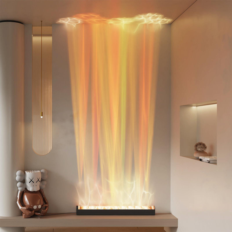Dynamic Ocean Wave Light - Flowing Water & Aurora Visuals with RGB Colours & Light Effects