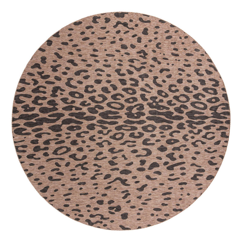 Ivery Indoor/Outdoor Area Rug, Round 13'