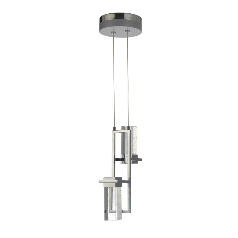 Michelson 2 - Light Chrome LED Cluster Pendant