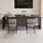 Black Rectangular Solid Wood Writing desk-216533912