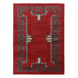 Art Deco One-of-a-Kind 10'0X14'8 Hand Knotted Area Rug