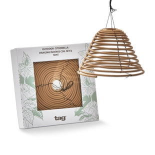 Mint Citro Hanging Coil S/2 (Set of 2)