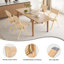 Chaise d'appoint pliante en bois massif-173123840