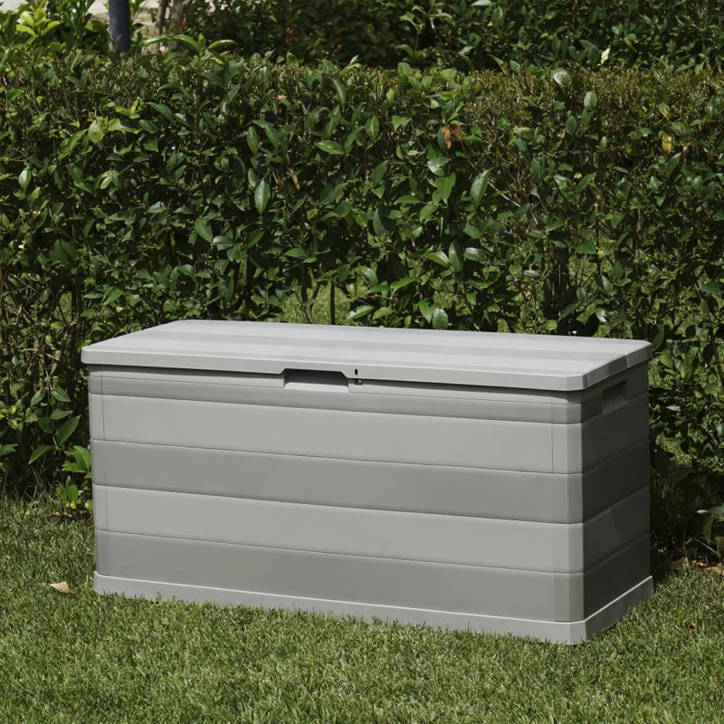Burkhart Garden Storage Box 280 L, Light Grey