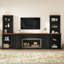 Meuble télé et meuble télé, ensemble de rangement en MDF pour maison