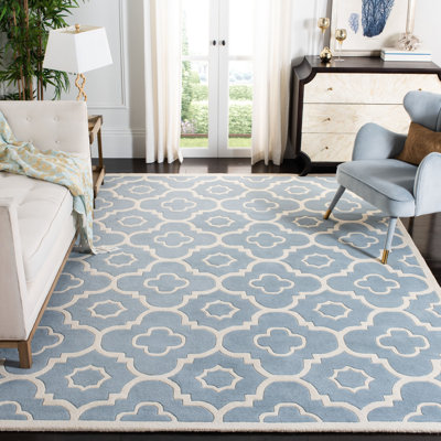 Carolene Hand Tufted Wool Geometric Rug