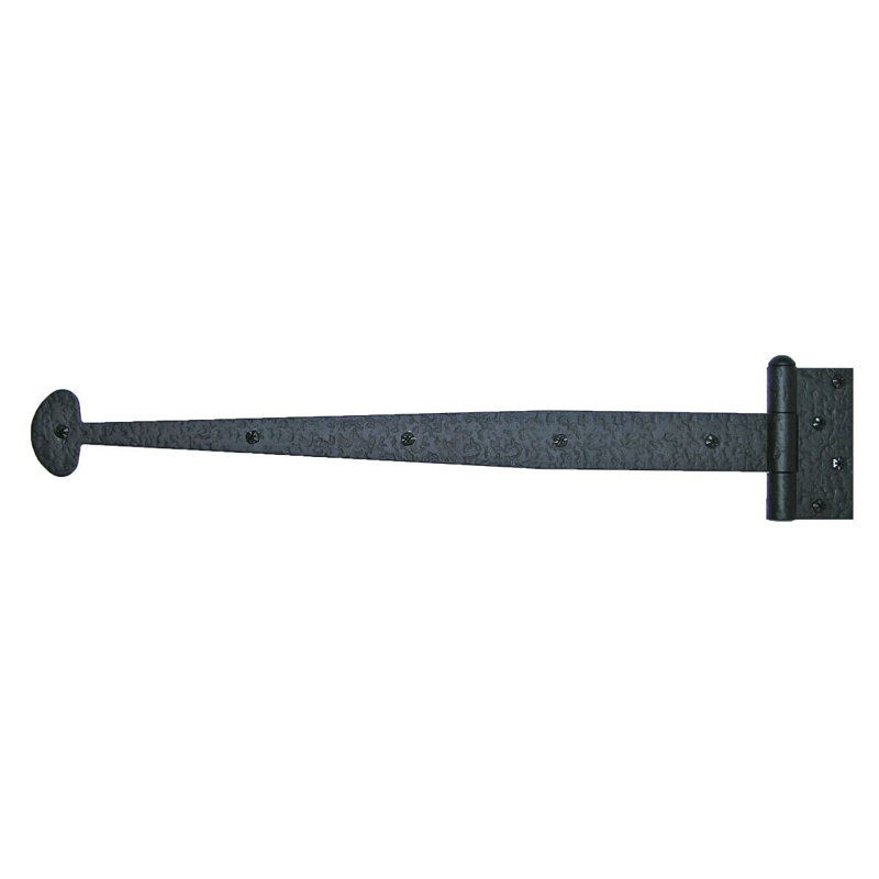 Rough Bean Strap Hinge, 4" H x 21.25" W x 0.5" D