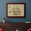 Toile encadrée de qualité supérieure Antique Ship Plan VII - prête à être accrochée-972433703
