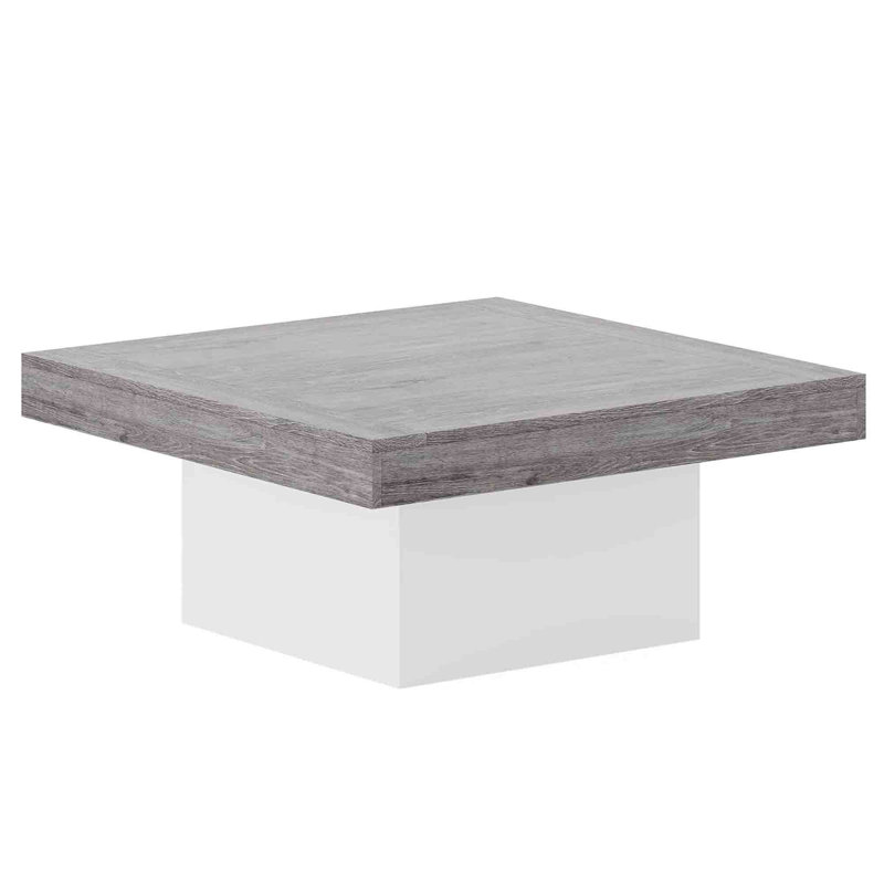 Coffee Table, Gray/White