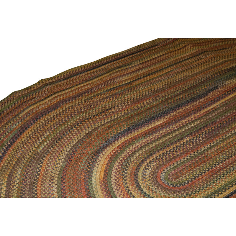 Hand Knotted Wool Area Rug in Tan