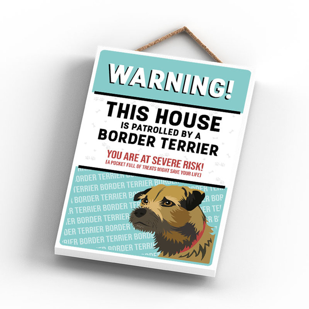 Katie P Border Terrier Wall Décor
