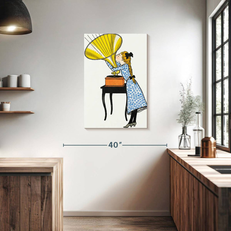 Abarca O Caruso, 36" H x 24" W