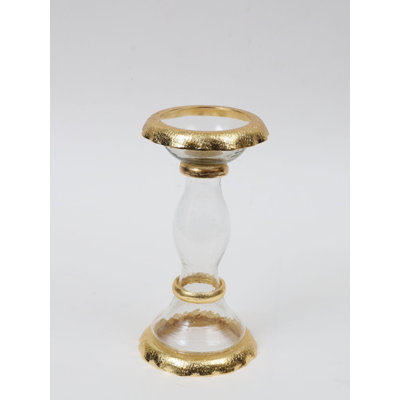 13'' H Metal Tabletop Candlestick