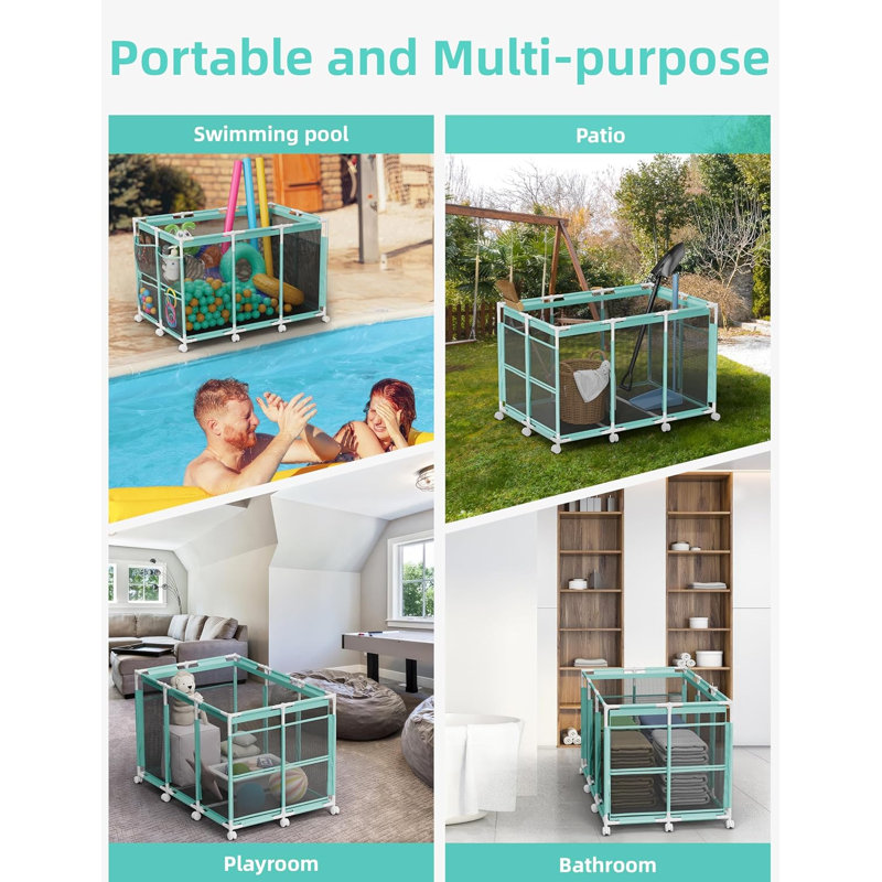 Pool Float Storage - Organisateur de rangement pour jouets d'extérieur pour nouilles de piscine