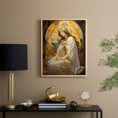 «WOMEN Series», reproduction encadrée en bois massif